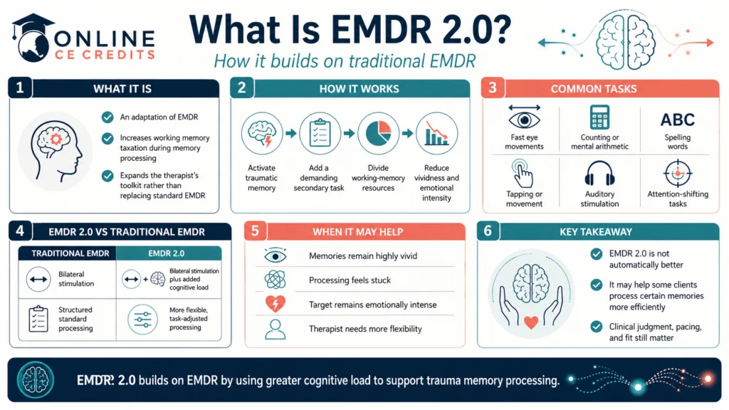 What is EMDR 2.0 infographic