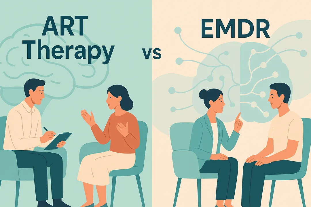 ART Therapy vs EMDR – Evidence, Training & Best Use Cases