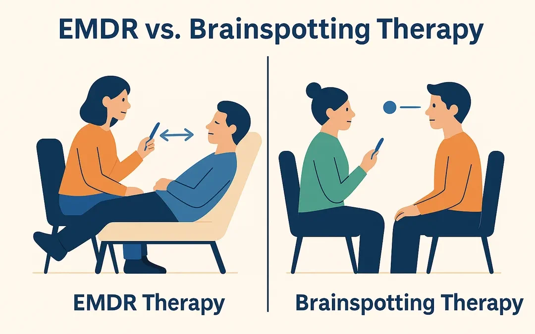 EMDR vs Brainspotting Therapy