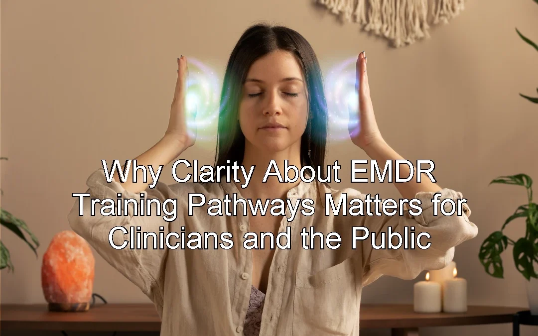 Why Clarity About EMDR Training Pathways Matters for Clinicians and the Public
