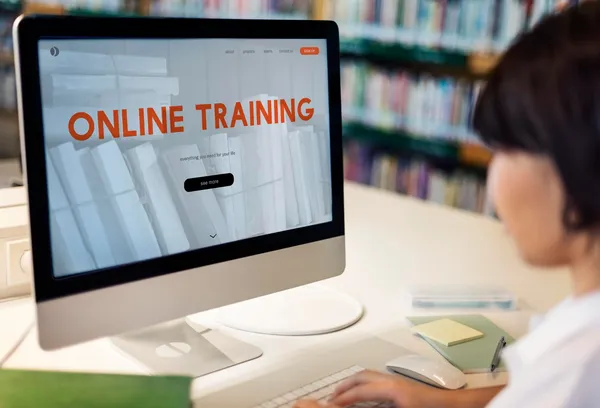 Online continued education training