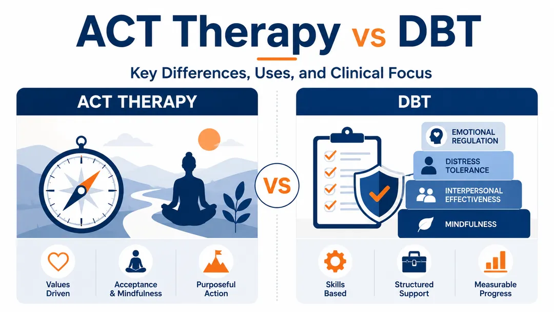 ACT Therapy vs DBT