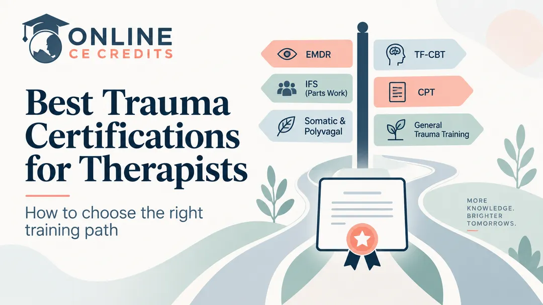 Best Trauma Certifications for Therapists
